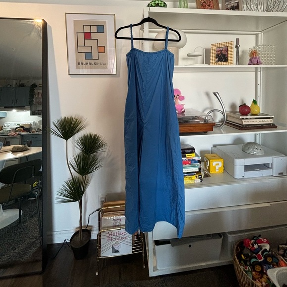 COS Wide-Leg Jumpsuit cotton blue - XS - Picture 5 of 8